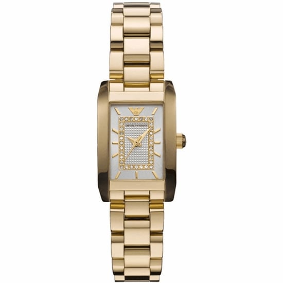 Emporio Armani Damenuhr Quartz Silber Gold - Image 1