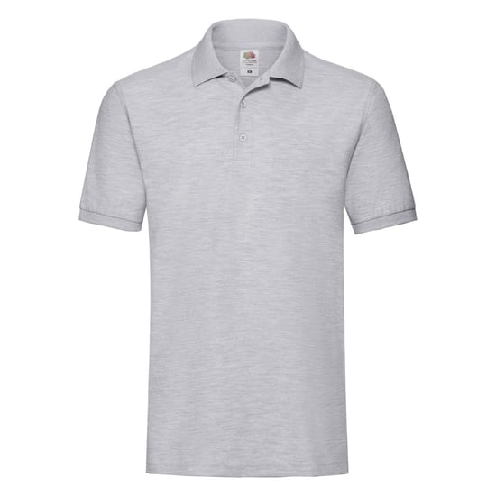 Fruit of the Loom - "Premium" Poloshirt für Herren (Grau meliert) - Image 1