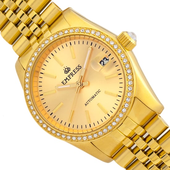 Empress Constance Automatic Bracelet Watch w/Date