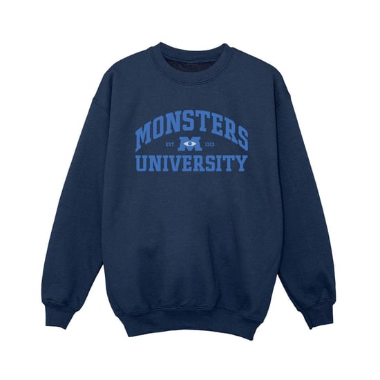 Disney Boys Monsters University Logo Sweatshirt (Navy Blue)
