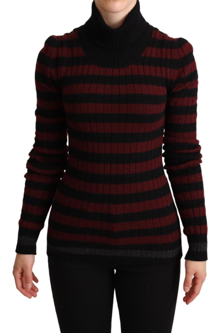 Gestreifter Wollpullover - Image 1