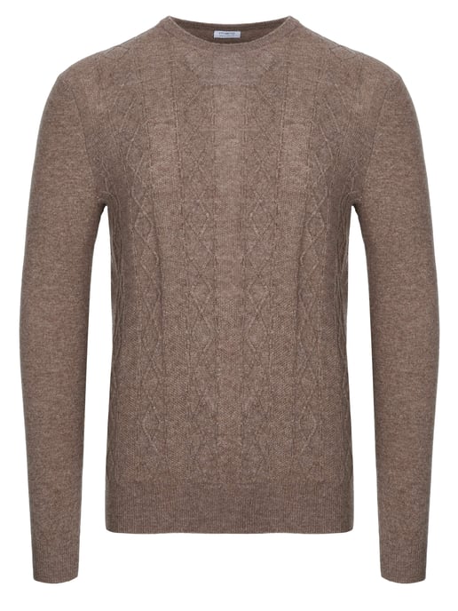 Malo Optimum Kaschmir Pullover braun - Image 1