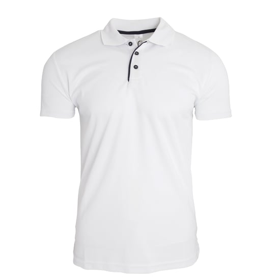 SOLS Mens Performer Kurzarm-Pique-Poloshirt (Weiß) - Image 1