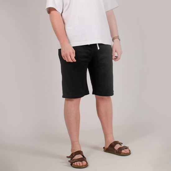 Mens Cotton Sweat Shorts Knee Length