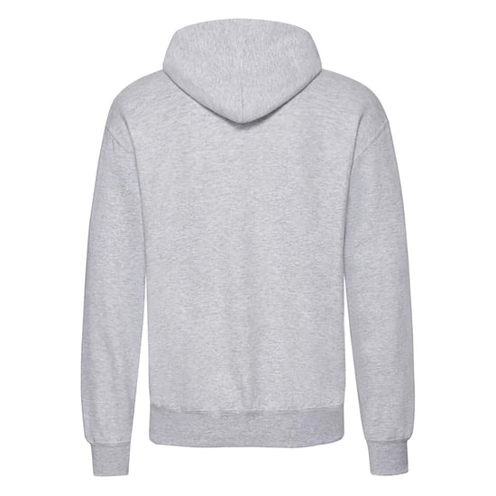 Fruit of the Loom Unisex Adult Classic Hoodie (Grey Heather) - Image 2
