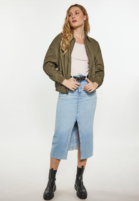 Dreimaster Blouson Damen militärisch oliv - Image 2