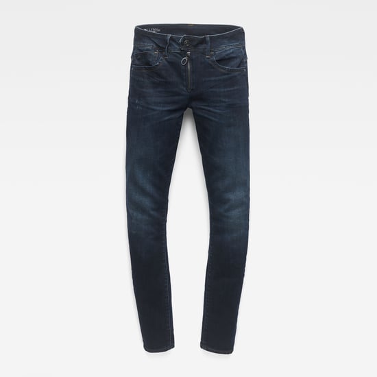 G-Star RAW Lynn Zipper Mid Waist Skinny Jeans