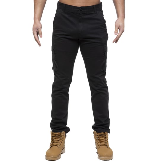 Enzo | Herren Cargo-Hose - Schwarz - Image 2