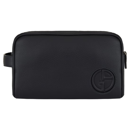Giorgio Armani Beauty Toiletry Womens Navy Bag