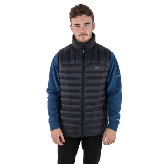Trespass Mens Hoppers Down Gilet (Black)