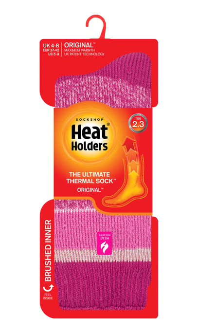 Wärmehalter - Damen Thermosocken für den Winter | Outdoor & Indoor Socken | Kuschelig & Flauschig | Geschenke für Frauen - Berry (Provence) - Image 2