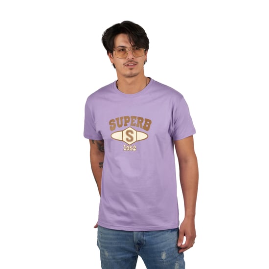University SPRBCA-2201 men's short sleeve round neck T-shirt