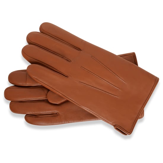 Barneys Originals Tan Classic Leather Glove
