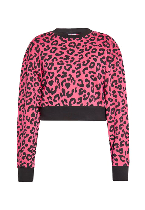 Mymo Sweatshirt Damen Rosa Löwe - Image 1