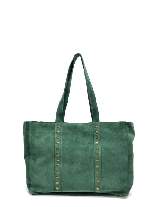 Carla Ferreri SS22 CF 8127 Vert Cuir de vachette Sac - Image 1