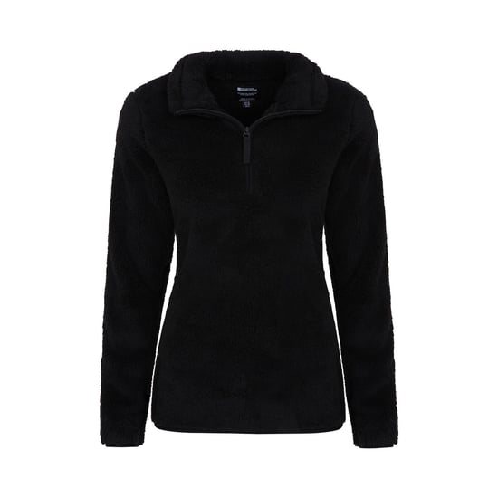 Mountain Warehouse Damen/Damen Teddy Fleece Quarter Zip Fleece Top (Schwarz) - Image 4
