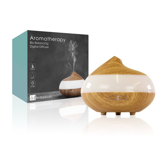 Dr. Botanicals Wooden Aroma Diffuser Clear Panel
