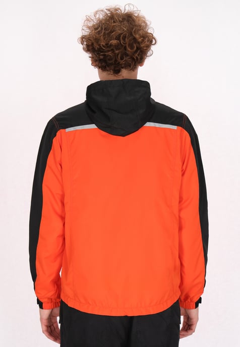 Mo Jacke Herren ORANGE SCHWARZ - Image 4