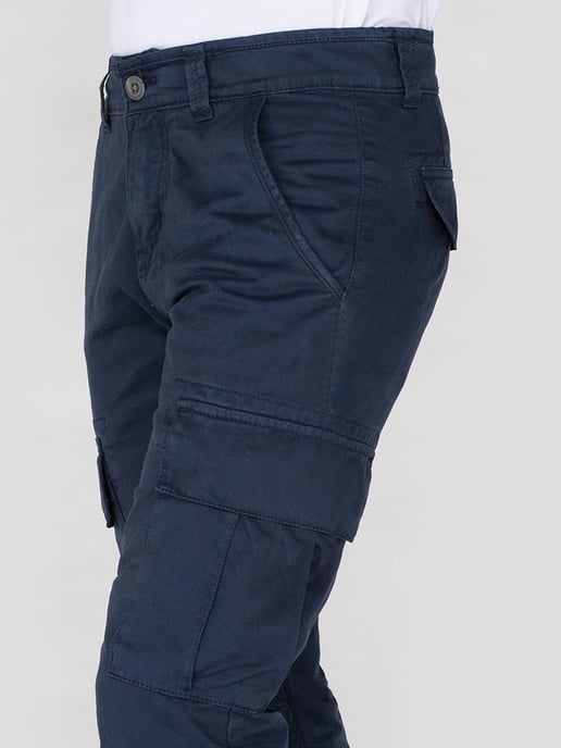 Alpha Industries Herren Agent Slim Cargo-Hose in Dunkelblau - Image 3