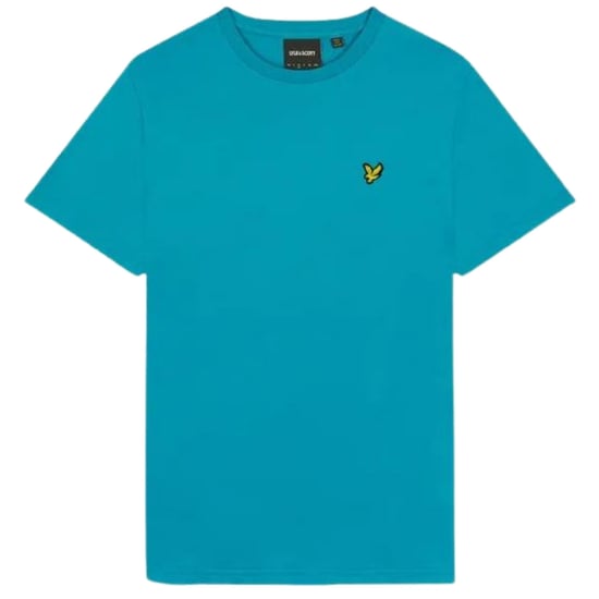 Lyle & Scott Brand Freizeit-T-Shirt mit Logo auf der Brust in Blau - Image 1