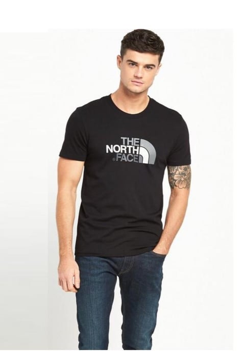 The North Face Mens T Shirt SS Easy Tee schwarz - Image 3
