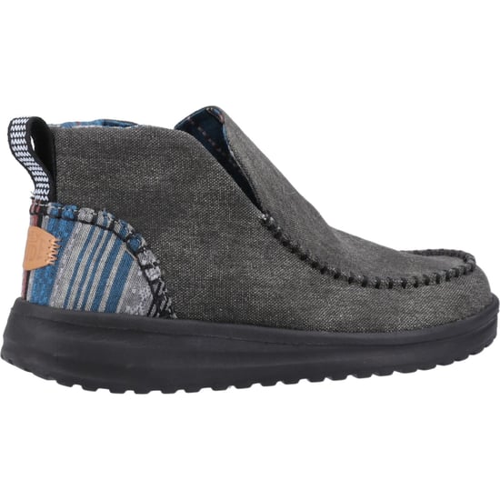 HEYDUDE Denny Cotton Damen Stiefel Schwarz - Image 2