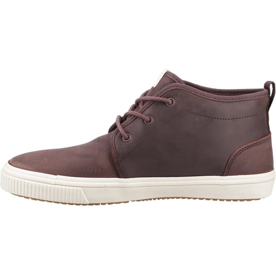 TOMS Carlo Mid Terrain Leder Herren Clover Braun Turnschuhe - Image 5