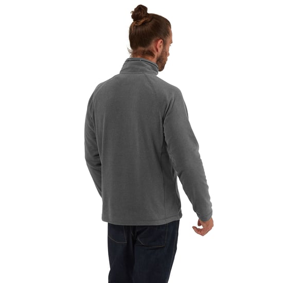 Craghoppers Mens Corey VI Half Zip Fleece Top (Black Pepper Marl)