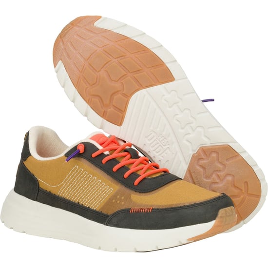 HEYDUDE Sirocco Alta Hype Nylon Herren Walnuss Turnschuhe - Image 3