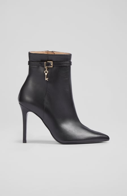 LK Bennett Clover Ankle Boots,Black