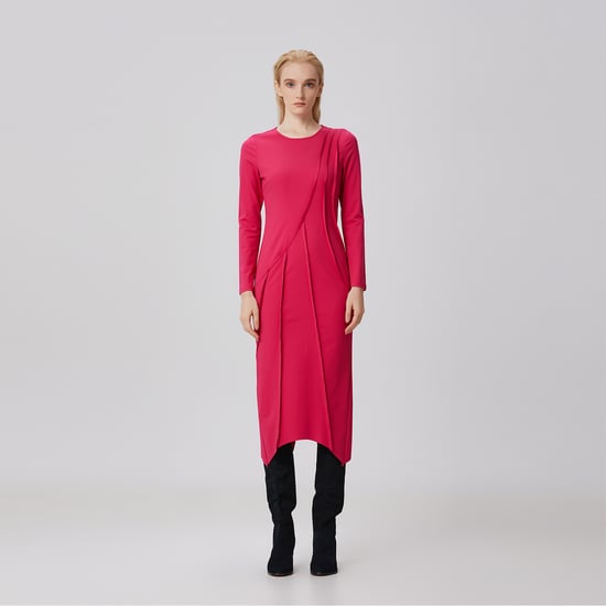 Kleid mit asymmetrischen Strukturlinien - Image 5
