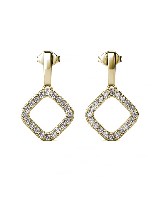 Irina Ohrringe - Gold und Kristall - Image 3