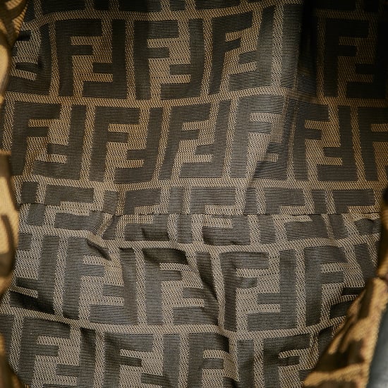 Vintage Fendi Spy Leather Hobo Bag Black - Image 5