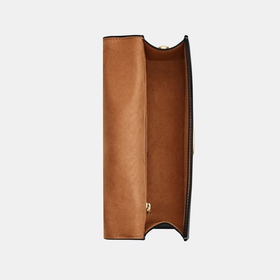 Smooth Leather Eliza Flap Crossbody Bag