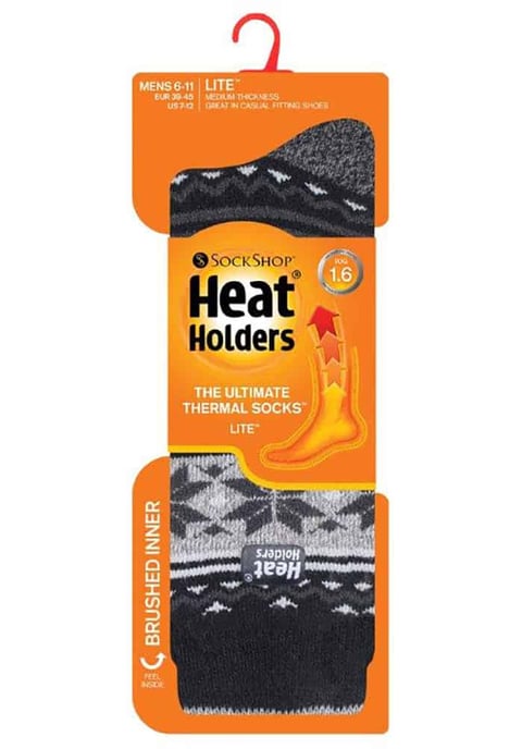Heat Holders Lite - Herren 1.6 TOG Thermal Casual Socken 6-11 UK - Image 2