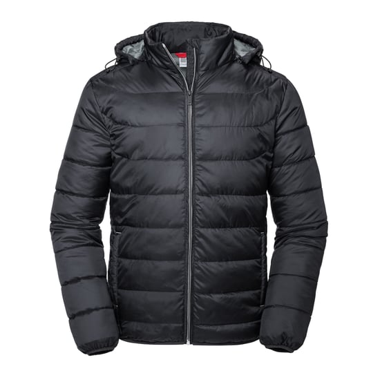 Russell - "Nano" Steppjacke mit Kapuze für Herren (Schwarz) - Image 1