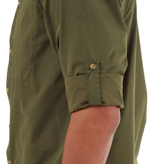 Craghoppers - "Kiwi Boulder" Hemd für Herren (Dunkel-Khaki) - Image 2