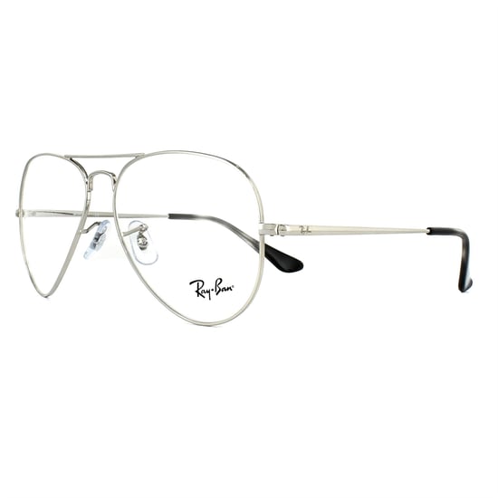 Ray-Ban Brillenfassungen 6489 Aviator 2501 Silber 58mm - Image 2