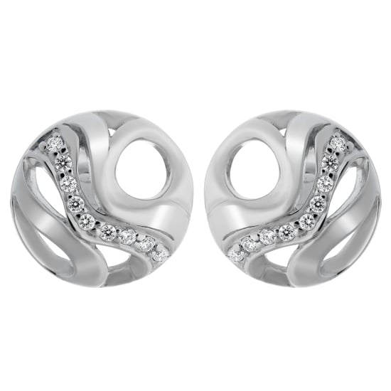 Orphelia 'Elvina' Damen 925 Sterling Silber Set: Kettenanhänger + Ohrringe - Silber SET-7085 - Image 3