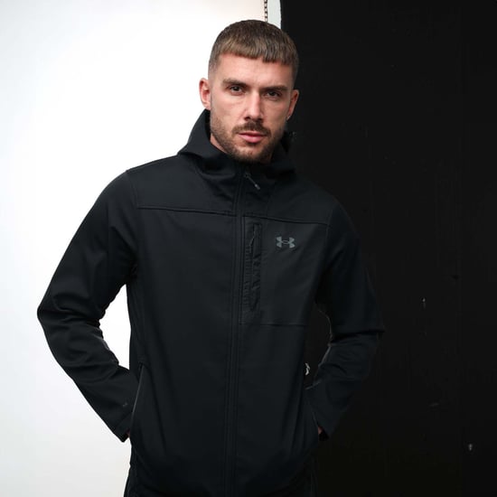 Veste Storm ColdGear Shield 2.0 capuche Under Armour Pour Homme en Noir - Image 5