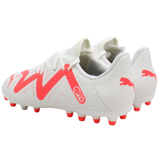 Puma Future Play MG Jr. Weiße Fußballschuhe für Kinder - Image 5