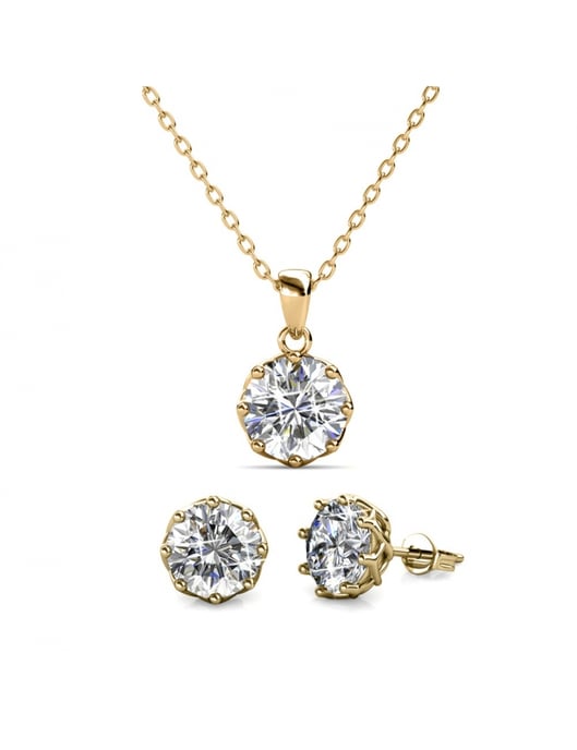Lilienset - Gold und Kristall - Image 1