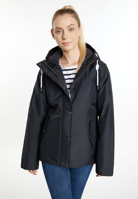 ICEBOUND Wattierte Jacke Damen Schwarz - Image 3