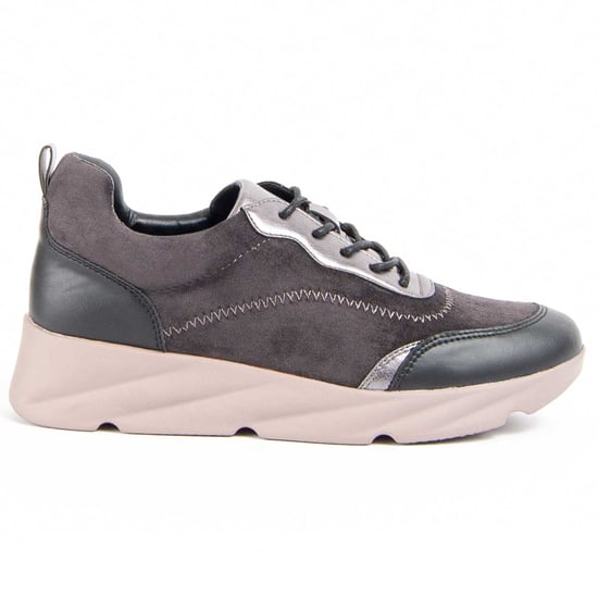 Montevita Wedge-Schuh Liria Grau - Image 1