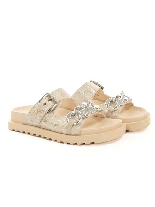 Guess Damen-Sandalen Fatema Logo 4G - Image 1