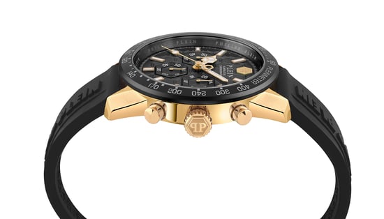 Philipp Plein Pleinmeter Herren Schwarz Uhr PWPYA0224 - Image 2