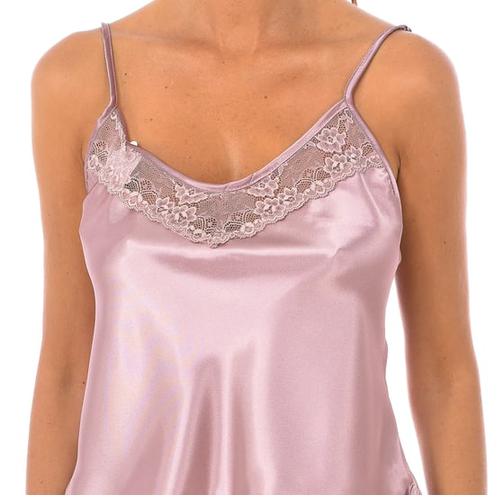 Women's 2200 round neck suspender pajamas