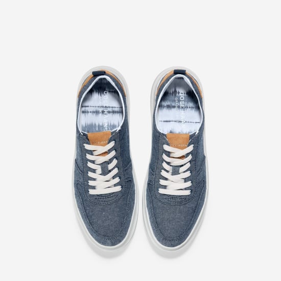 Cole Haan GrandPro Rally Canvas 100% Baumwolle Frauen Chambray/Wildleder/Optic Weiß Trainer - Image 6