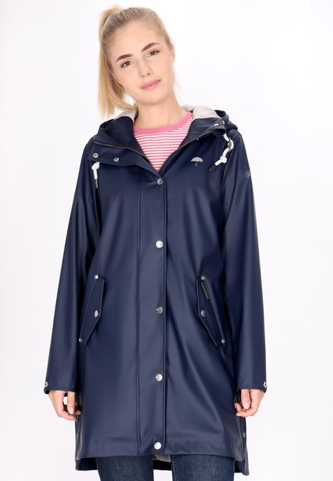 Schmuddelwedda Regenmantel Damen Marine - Image 3