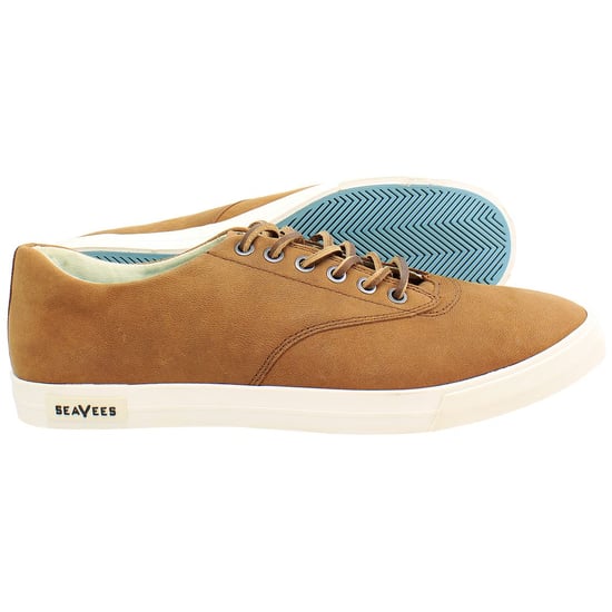 Seavees Hermosa Wintertide Herren Braune Plimsolls - Image 4